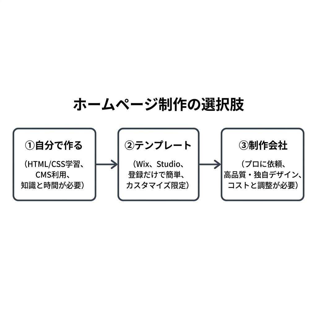 自社に合ったホームページの作り方