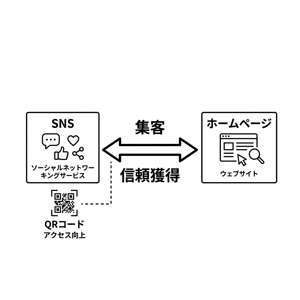 ホームページの活用方法